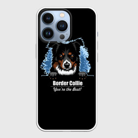 Чехол для iPhone 13 Pro с принтом Бордер Колли (Border Collie) в Санкт-Петербурге,  |  | animal | border collie | dog | бордер колли | год собаки | друг человека | животное | зверь | ищейка | кинолог | кость | овчарка | пастушья собака | пёс | порода собак | собака бордер колли | собаковод