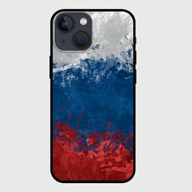 Чехол для iPhone 13 mini с принтом Россия Абстракция   Russia Abstraction в Санкт-Петербурге,  |  | абстракция | патриотизм | питриот | россия | флаг