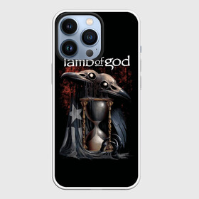Чехол для iPhone 13 Pro с принтом Время уходит LOG в Санкт-Петербурге,  |  | alternative | lamb of god | log | metall | music | rock | альтернатива | ламб оф гад | ламб оф год | металл | музыка | рок