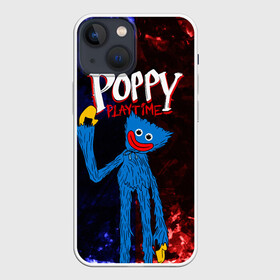 Чехол для iPhone 13 mini с принтом Poppy Playtime Huggy Wuggy в Санкт-Петербурге,  |  | Тематика изображения на принте: horror | huggy | huggy wuggy | monster | poppy playtime | монстр | поппи плейтайм | поппи плэйтайм | хагги | хагги вугги | хоррор игра