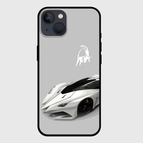 Чехол для iPhone 13 с принтом Lamborghini Concept sketch в Санкт-Петербурге,  |  | car | concept | italy | lamborghini | motorsport | power | prestige | sketch | автомобиль | автоспорт | италия | ламборгини | мощь | престиж | эскиз