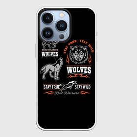 Чехол для iPhone 13 Pro с принтом Wolves в Санкт-Петербурге,  |  | gray wolf | predator | the beast | volkolak | wolf | wolfhound | волк | волкодав | волколак | волчара | вурдалак | зверь | зов волка | морской волк | оборотень | оскал | рисунок волка | санитар леса | серый волк | хищник