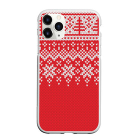 Чехол для iPhone 11 Pro Max матовый с принтом Knitted Pattern в Санкт-Петербурге, Силикон |  | background | christmas | holiday | knitted | knitted pattern | pattern | snow | trees | winter | вязаный | вязаный узор | елки | зима | праздник | рождество | снег | узор | фон