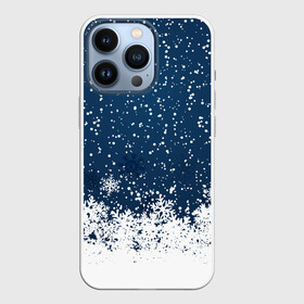 Чехол для iPhone 13 Pro с принтом Snow в Санкт-Петербурге,  |  | background | snow | snowflakes | texture | winter | зима | снег | снежинки | текстура | фон