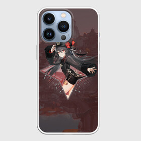 Чехол для iPhone 13 Pro с принтом Ху Тао в примогеме Genshin Impact в Санкт-Петербурге,  |  | Тематика изображения на принте: genshin impact | hu tao | аниме | ваншэн | геншин импакт | геншин удар | копье | огонь | пиро | ху тао | хутава