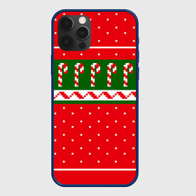 Чехол для iPhone 12 Pro Max с принтом ЛЕДЕНЦЫ НОВОГОДНИЕ в Санкт-Петербурге, Силикон |  | 2020 | 2021 | christmas | merry | леденец | нг | новогодний | новый год | рождество | свитер | узоры