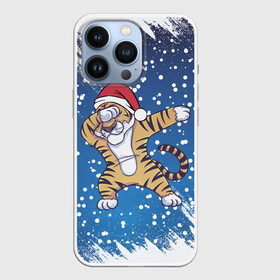 Чехол для iPhone 13 Pro с принтом ГОД ТИГРА 2022 | DUB ТИГР в Санкт-Петербурге,  |  | 2022 | christmas | cold | dab | dub | klaus | merry | new | santa | snow | winter | year | год | даб | зима | клаус | мороз | новый | рождество | санта | снег | тигр | тигра | холод