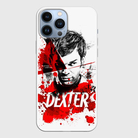 Чехол для iPhone 13 Pro Max с принтом Декстер Морган портрет в Санкт-Петербурге,  |  | dexter | декстер | декстер морган | кровавый | кровь | маниак | мясник из бейхарбор | потёки | правосудие декстера | пятна крови | сериалы