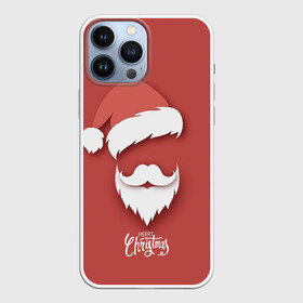 Чехол для iPhone 13 Pro Max с принтом Merry Christmas | Счастливого Рождества в Санкт-Петербурге,  |  | 2022 | christmas | cold | klaus | merry | new | santa | winter | year | борода | год | дед | зима | клаус | мороз | новый | рождество | санта | тигра | холод