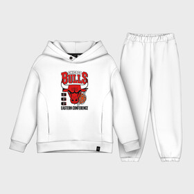 Детский костюм хлопок Oversize с принтом Chicago Bulls NBA. в Санкт-Петербурге,  |  | basketball | bulls | champion | chicago | nba | red | sport | usa | булз | быки | джордан | красный | логотип | нба | спорт | сша | чемпион | чикаго