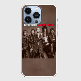 Чехол для iPhone 13 Pro с принтом The Essential Judas Priest в Санкт-Петербурге,  |  | judas priest | the essential judas priest | альбом | гленн типтон | джудас прист | йен хилл | ричи фолкнер | роб хэлфорд | рок группа | скотт трэвис | хэвиметалгруппа