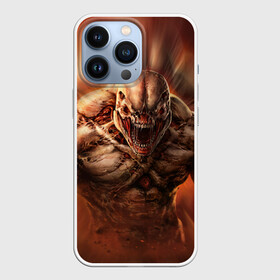 Чехол для iPhone 13 Pro с принтом ИМП | NPC | DOOM (+спина) в Санкт-Петербурге,  |  | demons | devil | doom | doom eternal | doom slayer | hell | imp | npc | slayer | ад | демон | демоны | дум | имп