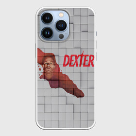Чехол для iPhone 13 Pro с принтом Dexter Morgan | Пятна крови в Санкт-Петербурге,  |  | dexter сериал | декстер | декстер судмедэксперт | кровь | майкл си холл декстер | охотник за преступниками