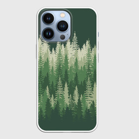 Чехол для iPhone 13 Pro с принтом Елки палки, хвойный лес в Санкт-Петербурге,  |  | деревья | елки | лес | природа | хвойные