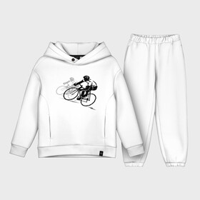 Детский костюм хлопок Oversize с принтом Велоспорт шоссе в Санкт-Петербурге,  |  | bike | велосипед | велосипедист | велоспорт | спорт | спортсмен | шоссе | шоссейник | шоссер