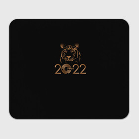 Прямоугольный коврик для мышки с принтом 2022 Tiger Bronze Theme в Санкт-Петербурге, натуральный каучук | размер 230 х 185 мм; запечатка лицевой стороны | Тематика изображения на принте: 2022 | год тигра | нг | новый год | подарки на новый год | праздник | рождество | тигр