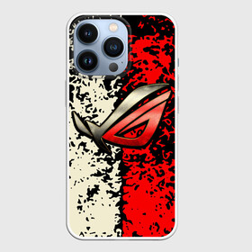 Чехол для iPhone 13 Pro с принтом ROG Gaming, Republic Of Gamers в Санкт-Петербурге,  |  | asus | cybersport | republic of gamers | rog | rog gaming | асус | киберспорт