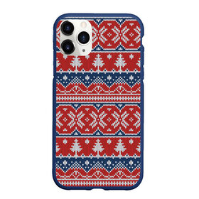 Чехол для iPhone 11 Pro Max матовый с принтом New Year Pattern в Санкт-Петербурге, Силикон |  | background | christmas | christmas pattern | herringbone | holiday | knitted pattern | new year | pattern | snowflakes | texture | tree | вязаный узор | елка | елочка | новогодний узор | новый год | паттерн | праздник | рождество | снежинки | текстура | у