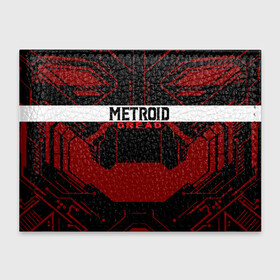 Обложка для студенческого билета с принтом Metroid Dread | Black Red Logo в Санкт-Петербурге, натуральная кожа | Размер: 11*8 см; Печать на всей внешней стороне | Тематика изображения на принте: game | logo | mercurysteam | metroid dread | metroid fusion | игра | компьютерная игра | лого | логотип | метроид дреад | мэтройдо дореддо | эмблема