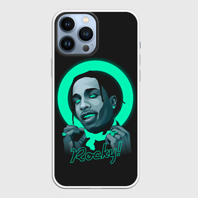 Чехол для iPhone 13 Pro Max с принтом Mint Asap в Санкт-Петербурге,  |  | asap rocky | hip hop | rap | rep | асап роки | исполнители | исполнитель | музыка | реп