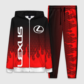 Женский костюм 3D с принтом LEXUS   ЛЕКСУС   FIRE GRADIENT в Санкт-Петербурге,  |  | auto | fire | lexus | logo | moto | red | sport | symbol | авто | автомобиль | бренд | гонки | красный | лексус | лого | логотип | логотипы | марка | машина | мото | огонь | символ | символы | спорт