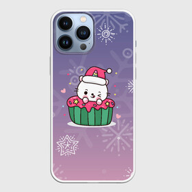 Чехол для iPhone 13 Pro Max с принтом Happy New Year 2022. Сat 5 в Санкт-Петербурге,  |  | 2022 | 22 | cat | happy new year | holiday | new year | гирлянда | зима | кот | котенок | новый год | праздник | рождество