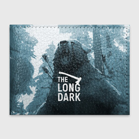 Обложка для студенческого билета с принтом The Long Dark (медведь) в Санкт-Петербурге, натуральная кожа | Размер: 11*8 см; Печать на всей внешней стороне | the long dark | выживание | выживший | долгая тьма | зима | игры | лес | медведь | топор