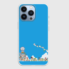 Чехол для iPhone 13 Pro с принтом Такой разный Такаси Мураками в Санкт-Петербурге,  |  | мураками | облака | панда | такаси мараками | такаши мураками | такеши мураками | цветы | японская живопись | японское искусство