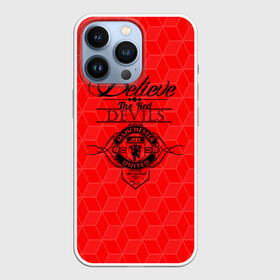 Чехол для iPhone 13 Pro с принтом MU Red Devils coral theme в Санкт-Петербурге,  |  | manchester united | mu | mufc | old trafford | англия | апл | красные | красные дьяволы | лига чемпионов | манчестер | манчестер юнайтед | мю | олд траффорд | премьер лига | театр мечты | футбол