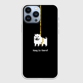 Чехол для iPhone 13 Pro Max с принтом UNDERTALE DOG НА КАНАТЕ в Санкт-Петербурге,  |  | asriel dreemurr | chara | frisk | gaster blaster | heart | sans | undertale | азриэль дримурр | андертейл | гастер | меттатон | санс | сердце | фриск | чара