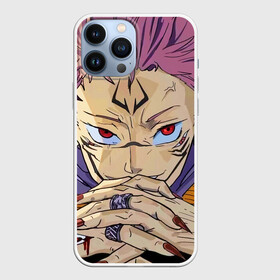 Чехол для iPhone 13 Pro Max с принтом Jujutsu Kaisen (Магическая битва)   Сукуна в Санкт-Петербурге,  |  | Тематика изображения на принте: jujutsu kaisen | sukuna | аниме | двуликий | дзюдзюцу кайсэн | магическая битва | манга | сукуна