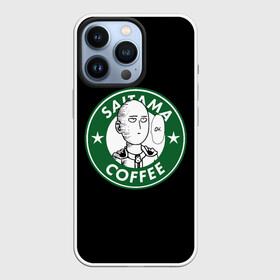 Чехол для iPhone 13 Pro с принтом ONE PUNCH MAN OK COFFEE в Санкт-Петербурге,  |  | one punch man | onepunch man | onepunchman | oppai | saitama | ван панч мен | ванпанч мен | ванпанчмен | макото миядзаки | сайтама | человек один удар