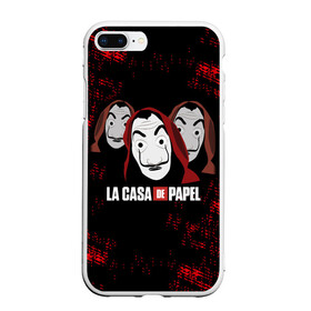 Чехол для iPhone 7Plus/8 Plus матовый с принтом БУМАЖНЫЙ ДОМ СЕРИАЛ LA CASA DE PAPEL BELLA CIAO в Санкт-Петербурге, Силикон | Область печати: задняя сторона чехла, без боковых панелей | Тематика изображения на принте: bella ciao | la casa de papel | бумажный дом | ла каса де | ла каса де папель | ла каса де пепел | лакаса | сериал | фильм