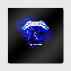 Магнит виниловый Квадрат с принтом Ride the Lightning   Metallica в Санкт-Петербурге, полимерный материал с магнитным слоем | размер 9*9 см, закругленные углы | hard | heavy | james hetfield | kirk hammett | lars ulrich | metallica | music | robert trujillo | rock band | thrash | thrashmetal | альбом | джеймс хэтфилд | кирк хэмметт | ларс ульрих | метал | металика | металлика | музыка | роберт трухильо | рок груп