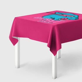 Скатерть 3D с принтом Mr Beast Gaming Full Print (Pink edition) в Санкт-Петербурге, 100% полиэстер (ткань не мнется и не растягивается) | Размер: 150*150 см | gamer | games | gaming | mr beast | mrbeast | youtube | блогеры | игры | мистер бист | ютуберы