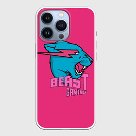 Чехол для iPhone 13 Pro с принтом Mr Beast Gaming Full Print (Pink edition) в Санкт-Петербурге,  |  | Тематика изображения на принте: gamer | games | gaming | mr beast | mrbeast | youtube | блогеры | игры | мистер бист | ютуберы