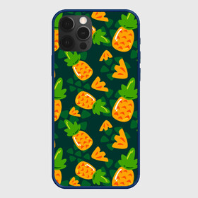 Чехол для iPhone 12 Pro Max с принтом Ананасы Много ананасов в Санкт-Петербурге, Силикон |  | ананас | ананасовый | ананасы | сладость | фрукт