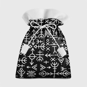 Подарочный 3D мешок с принтом Скандинавские руны Славянские символы в Санкт-Петербурге, 100% полиэстер | Размер: 29*39 см | runes | викинг | викинги | древние знаки | знаки | норвегия | норвежские | руны | русь | символы | скандинавия | скандинавские | славяне | славянская символика