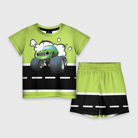 Детский костюм с шортами 3D с принтом Вспыш и чудо машинки  Огурчик в Санкт-Петербурге,  |  | вспыш | детский | зеленый | мальчик | машина | машинки | монстрак | мультик | мультфильм | огурчик | персонаж | чудо