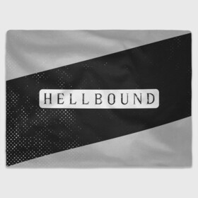 Плед 3D с принтом HELLBOUND - Полосы в Санкт-Петербурге, 100% полиэстер | закругленные углы, все края обработаны. Ткань не мнется и не растягивается | bound | hell | hellbound | netflix | series | ада | зов | корейский | культура | монстры | поп | сериал | сериалы