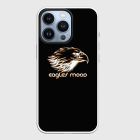 Чехол для iPhone 13 Pro с принтом Eagles mood в Санкт-Петербурге,  |  | бивни | животные | злой | злость | клюв | крылья | настроение | неон | неоновые принты | орел | природа | птицы | саванна | светящиеся | сердится | хищник