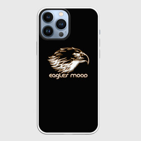 Чехол для iPhone 13 Pro Max с принтом Eagles mood в Санкт-Петербурге,  |  | Тематика изображения на принте: бивни | животные | злой | злость | клюв | крылья | настроение | неон | неоновые принты | орел | природа | птицы | саванна | светящиеся | сердится | хищник