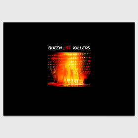 Поздравительная открытка с принтом Live Killers - Queen в Санкт-Петербурге, 100% бумага | плотность бумаги 280 г/м2, матовая, на обратной стороне линовка и место для марки
 | freddie mercury | paul rodgers | queen | quen | альбом | брайан мэй | глэм | джон дикон | квин | королева | куин | меркури | меркьюри | музыкант | мэркури | певец | песня | поп | роджер тейлор | рок группа | фаррух булсара