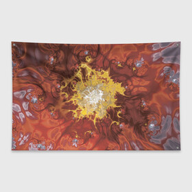 Флаг-баннер с принтом Коллекция Journey Обжигающее солнце 396-134 в Санкт-Петербурге, 100% полиэстер | размер 67 х 109 см, плотность ткани — 95 г/м2; по краям флага есть четыре люверса для крепления | Тематика изображения на принте: abstraction | fractal | orange | red | sunny | yellow | абстракция | желтый | красный | оранжевый | солнечный | фрактал