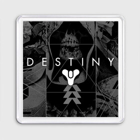 Магнит 55*55 с принтом DESTINY 2 ЛИЦА СТРАЖЕЙ ЧЁРНО БЕЛОЕ в Санкт-Петербурге, Пластик | Размер: 65*65 мм; Размер печати: 55*55 мм | bungie | cayde 6 | cyd6 | destiny | destiny 2 | forsaken | gambit | ghost | hunter | light | mara sov | titan | warlock | банги | варлок | габмит | дестини | дестини 2 | зур | кейд | кейд 6 | коро | мара сов | отвергнутые 