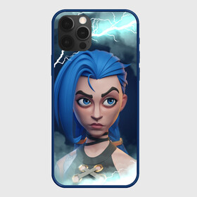 Чехол для iPhone 12 Pro Max с принтом BLUE JINX | ARCAME в Санкт-Петербурге, Силикон |  | arcane | arcane league of legends | cartoon | jinx | league of legends | mult | stim punk | stimpunk | аркеин | аркейн | джинкс | мульт | мультик | паудер | порох | психопатка | синеголовая | синий хвост | стим панк | стимпанк