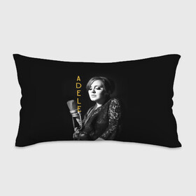 Подушка 3D антистресс с принтом Певица Adele в Санкт-Петербурге, наволочка — 100% полиэстер, наполнитель — вспененный полистирол | состоит из подушки и наволочки на молнии | девушка | имя | микрофон | надпись | певица