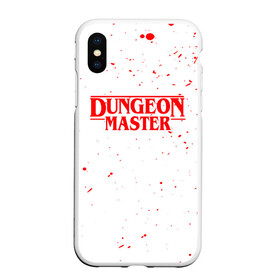 Чехол для iPhone XS Max матовый с принтом DUNGEON MASTER BLOOD ГАЧИМУЧИ БЕЛЫЙ в Санкт-Петербурге, Силикон | Область печати: задняя сторона чехла, без боковых панелей | Тематика изображения на принте: aniki | billy | boss | boy | bucks | dark | deep | door | dungeon | fantasy | gachi | gachimuchi | gym | hundred | master | muchi | next | stranger | the | things | three | van | wee | билли | ван | гачи | гачимучи | дела | мучи | 