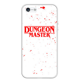 Чехол для iPhone 5/5S матовый с принтом DUNGEON MASTER BLOOD ГАЧИМУЧИ БЕЛЫЙ в Санкт-Петербурге, Силикон | Область печати: задняя сторона чехла, без боковых панелей | Тематика изображения на принте: aniki | billy | boss | boy | bucks | dark | deep | door | dungeon | fantasy | gachi | gachimuchi | gym | hundred | master | muchi | next | stranger | the | things | three | van | wee | билли | ван | гачи | гачимучи | дела | мучи | 