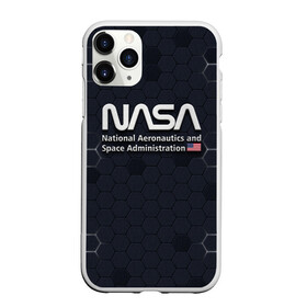 Чехол для iPhone 11 Pro матовый с принтом NASA 3D LOGO   НАСА 3D логотип в Санкт-Петербурге, Силикон |  | elon | mask | musk | nasa | space x | star | америка | астронавт | звезды | земля | илон | космонавт | космос | луна | марс | маск | наса | планета | ракета | флаг